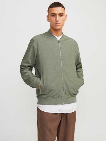 Veste mi-saison 'Summer' JACK & JONES en vert : devant