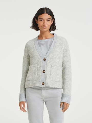 OPUS Strickjacke 'Doina' in Grau: predná strana