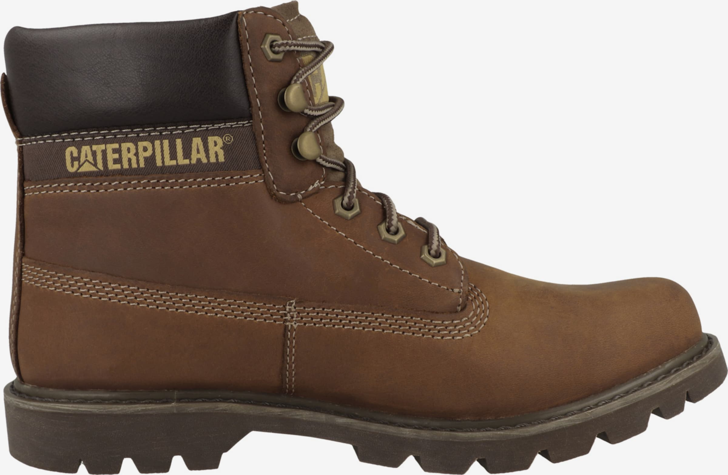CATERPILLAR Lace-Up Boots 'Colorado in Dark Brown ABOUT YOU