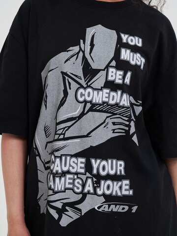 AND1 T-Shirt in Schwarz