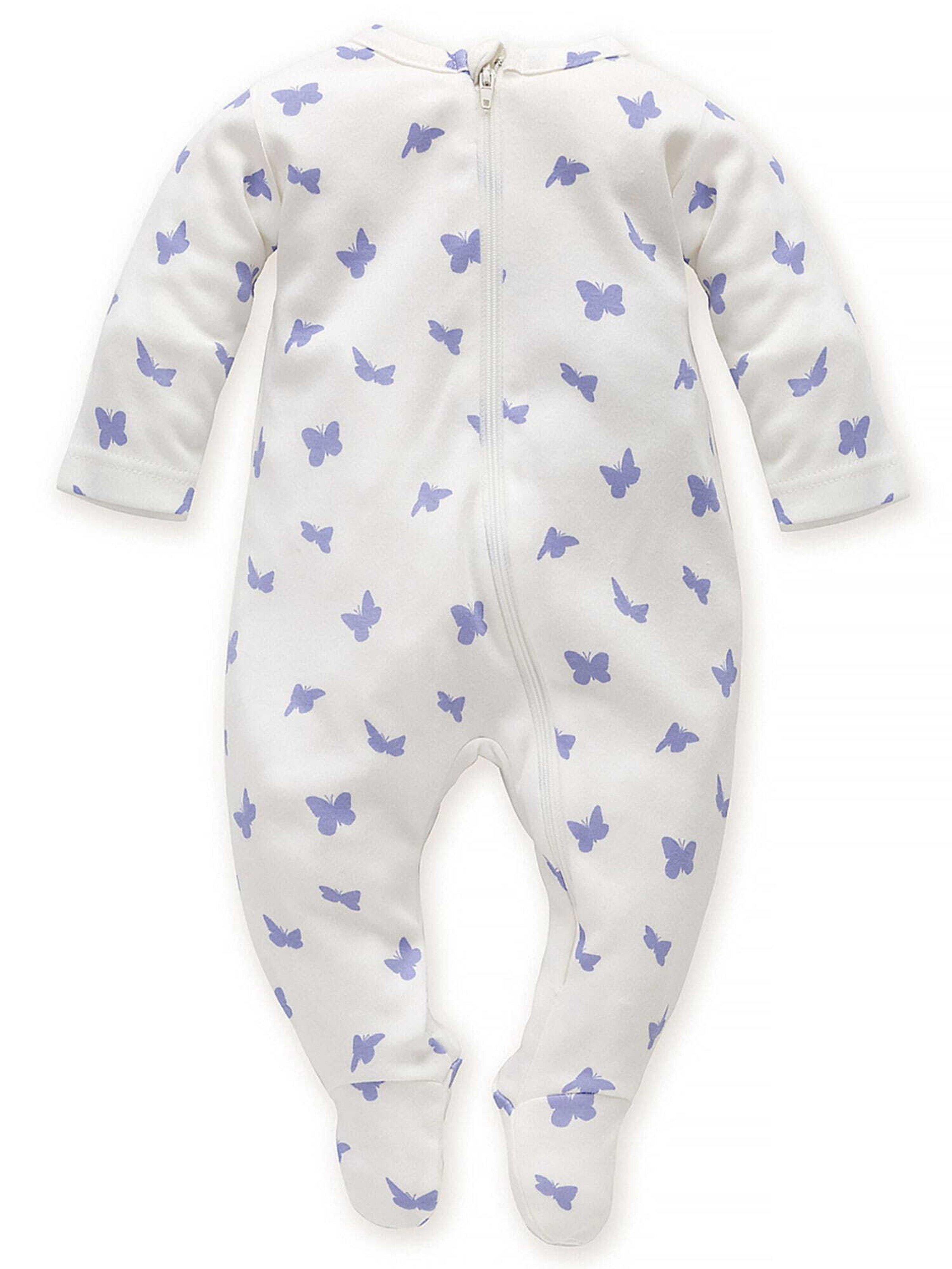 Pinokio Romper/bodysuit in White: front