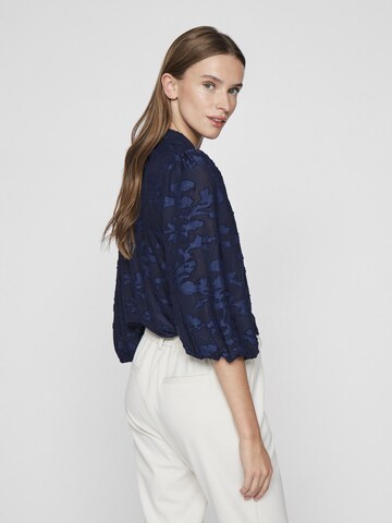 VILA Blouse in Blauw