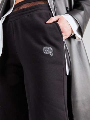 Effilé Pantalon 'Ikonik 2.0' Karl Lagerfeld en noir