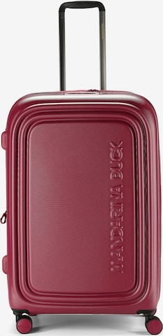 Valisette 'Logoduck' MANDARINA DUCK en rouge : devant