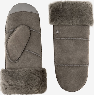 Roeckl Fäustlinge 'IGLOO TOUCH' in taupe / rauchgrau / stone / hellgrau, Produktansicht