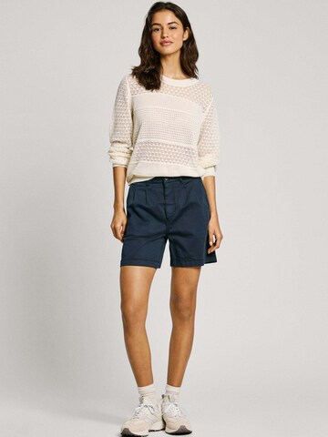 regular Pantaloni con pieghe 'Vania' di Pepe Jeans in blu