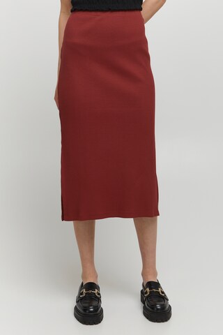 b.young Skirt 'POLINA' in Brown: front