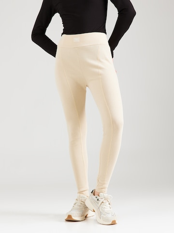 ALPHA INDUSTRIES Regular Leggings 'X-Fit' in Beige: voorkant