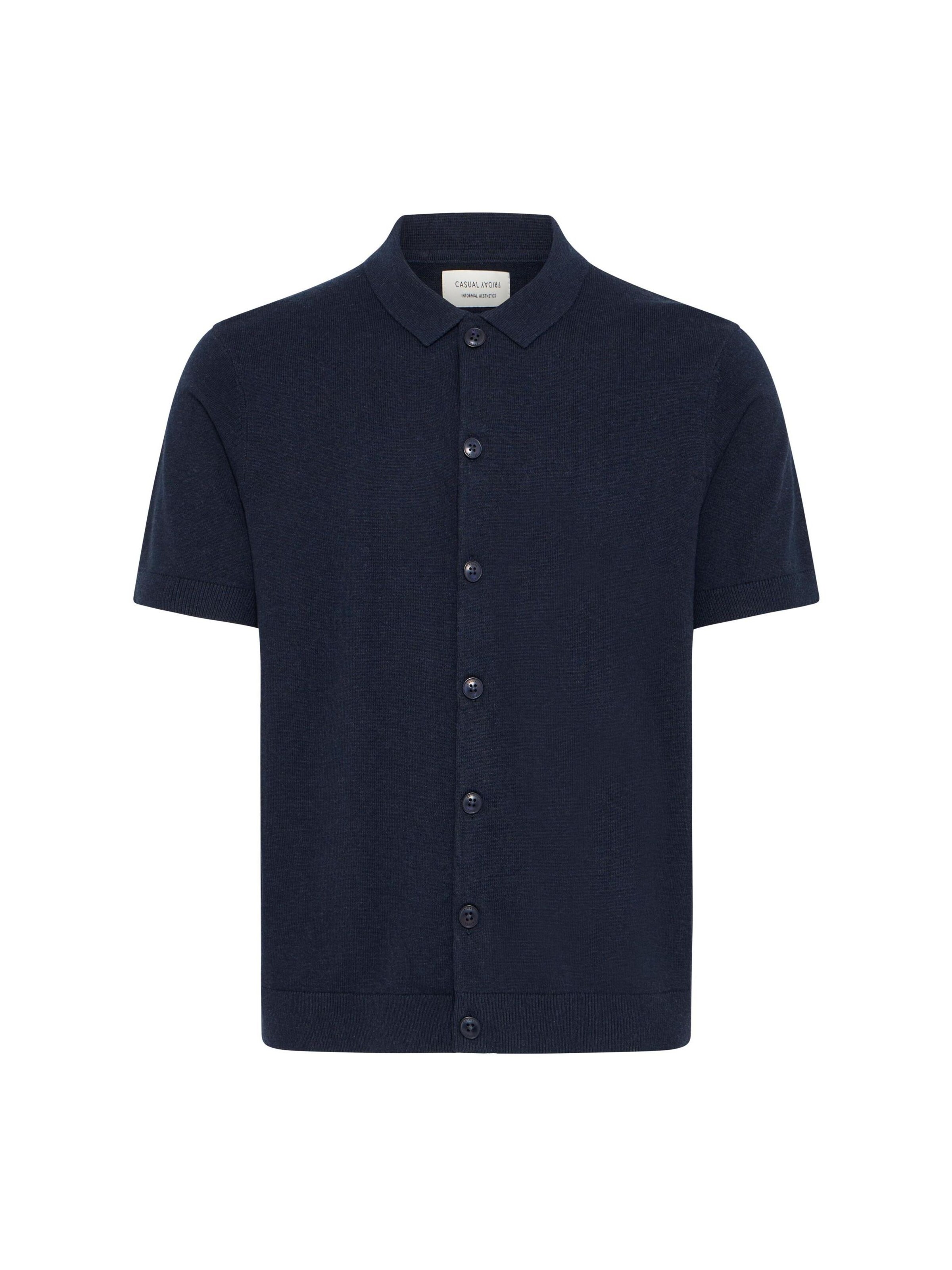 Casual Friday Regular fit Shirt ' CFBELLS ' in Blue: front