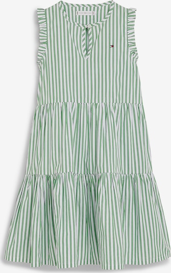 TOMMY HILFIGER Vestido em verde escuro / branco, Vista do produto