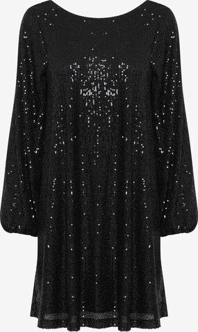 ICHI Shirt Dress 'FAUCI' in Black: front