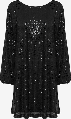 ICHI Kleid 'FAUCI' in Schwarz: Vorderseite