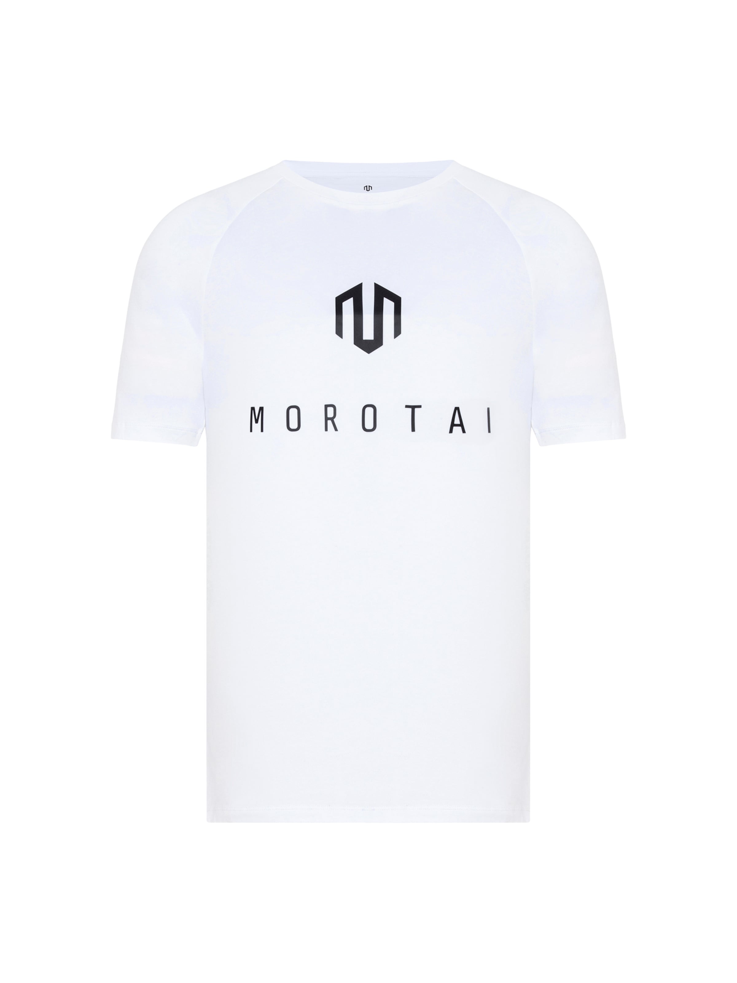 MOROTAI Shirt 'CORPORATE BASIC' in Wit: voorkant