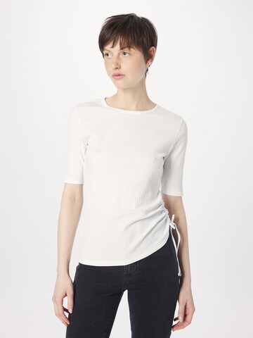 LEVI'S ® Shirt 'Short Sleeve Rach Top' in Wit: voorkant