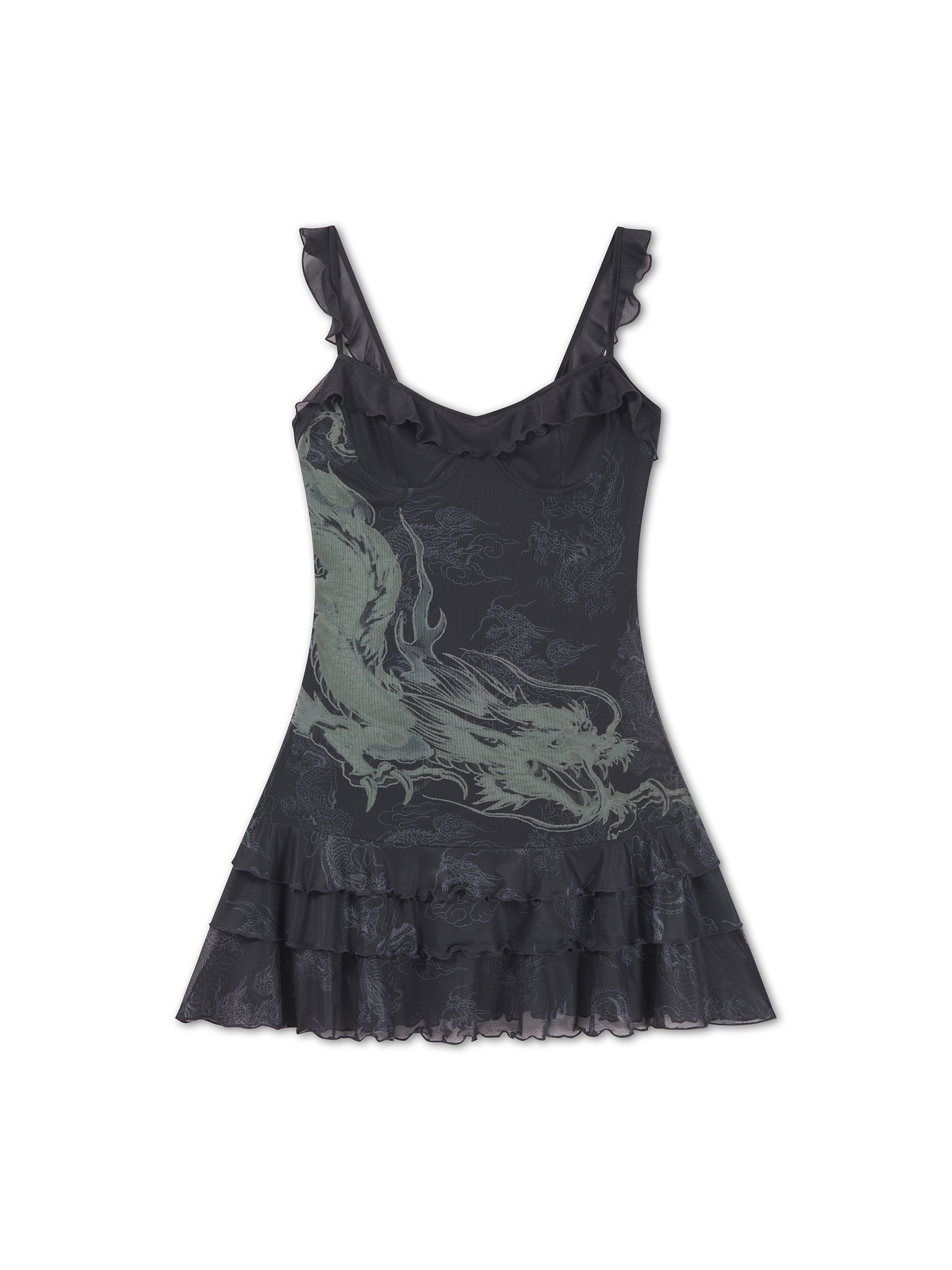Ed Hardy Рокля в черно: отпред