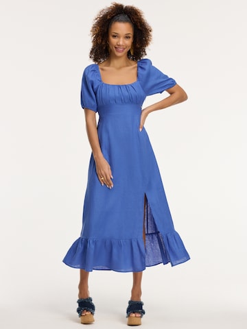 Shiwi Letnia sukienka 'JESS' w kolorze niebieski