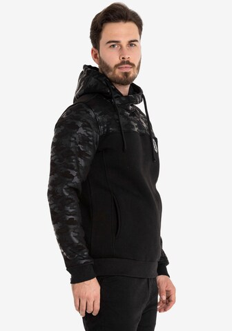 CIPO & BAXX Sweatshirt in Schwarz