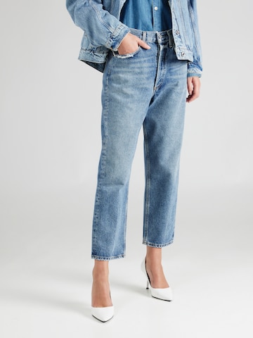 AGOLDE Regular Jeans '90's' in Blauw: voorkant