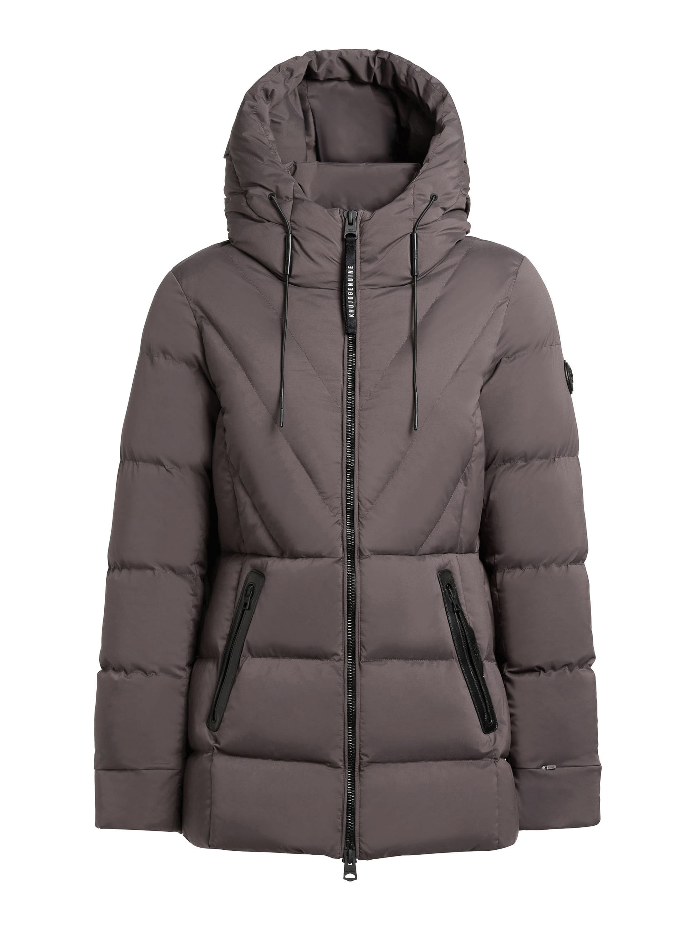 khujo Зимняя куртка 'Rabb' в Серый: спереди