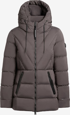 Veste d’hiver 'Rabb' khujo en gris : devant
