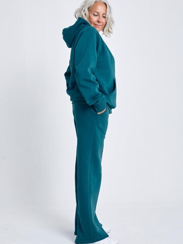 SPORTKIND Flared Sportbroek 'Cotton Sweatpants' in Groen