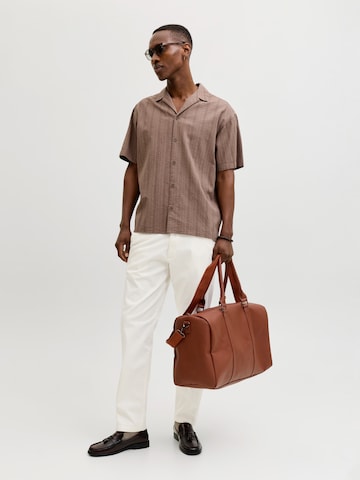 JACK & JONES Обычный Брюки-чинос 'JPSTKANE BARRET' в Бежевый