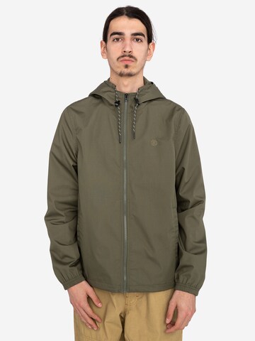 Veste mi-saison 'ALDER' ELEMENT en vert : devant