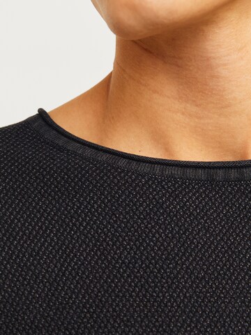 JACK & JONES Pullover in Schwarz