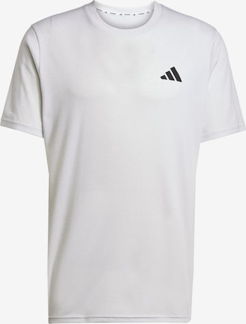 ADIDAS PERFORMANCE Slimfit Funktionsshirt 'Train Essentials Feelready Novelty' in Weiß: Vorderseite