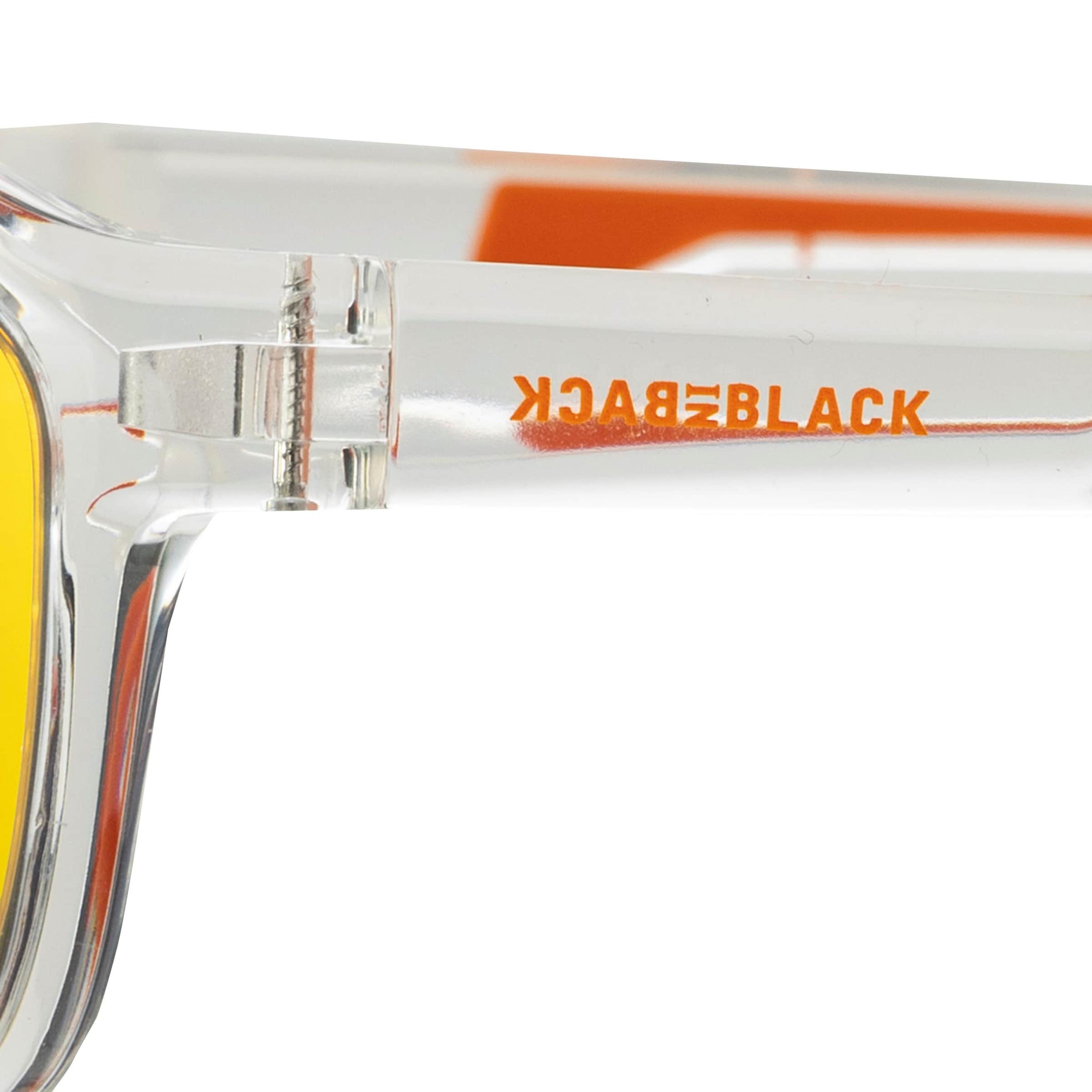 BACK IN BLACK Eyewear Sunglasses in Transparent