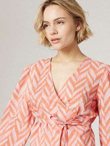 Guido Maria Kretschmer Women Blouse 'Florentine' in Oranje