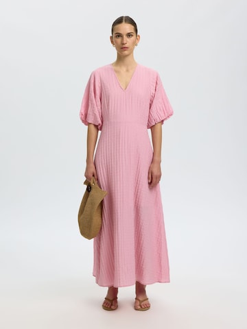 SELECTED Jurk 'SLFMaddie' in Roze