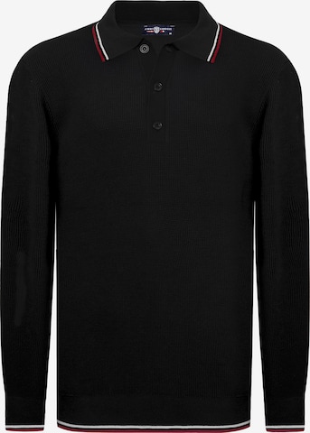 Pull-over Jimmy Sanders en noir : devant