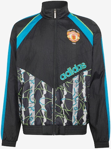 ADIDAS PERFORMANCE Kurtka treningowa 'MUFC 90' w kolorze czarny: przód