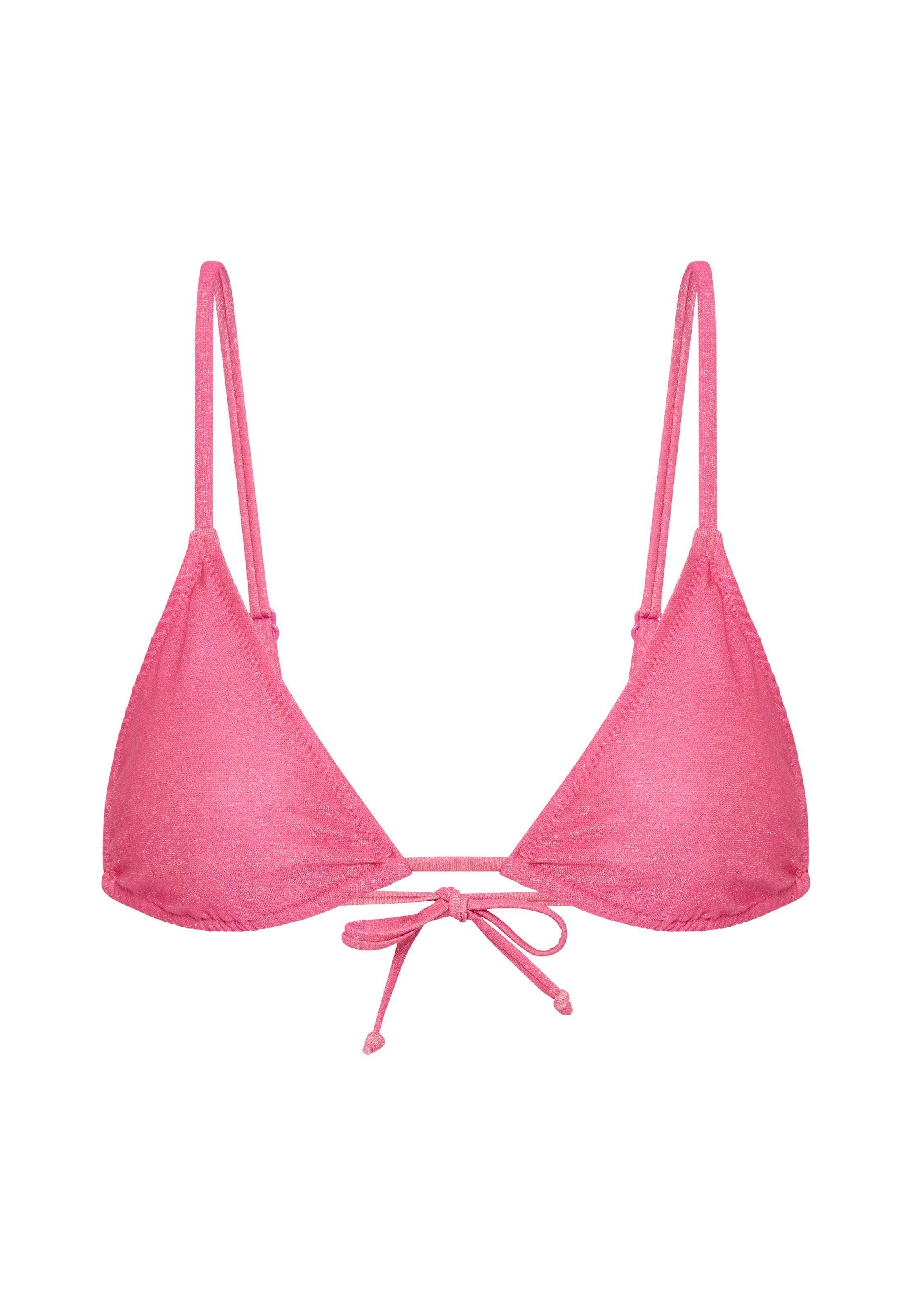 LSCN by LASCANA Triangel Bikinitop in Pink: Vorderseite