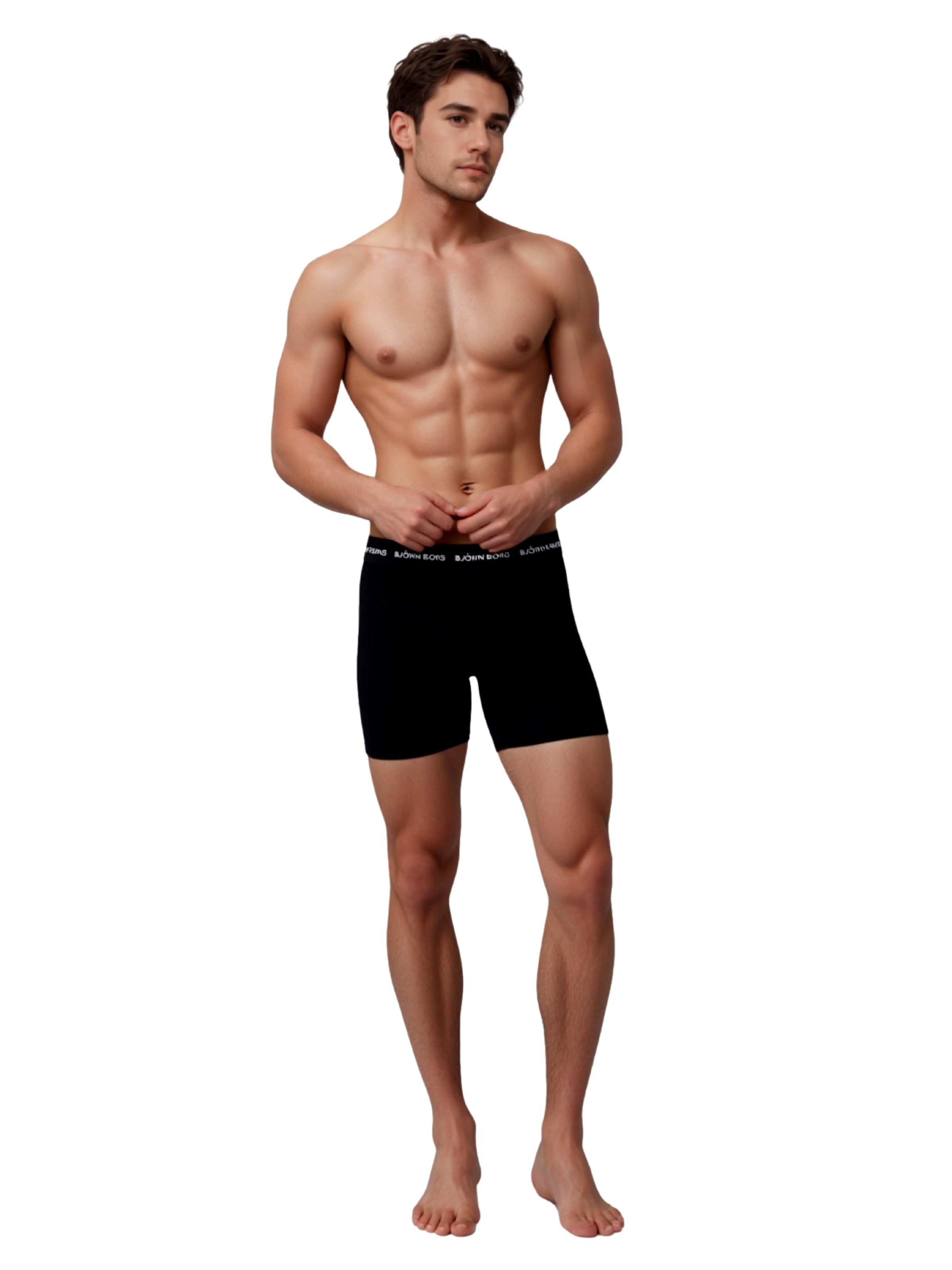 BJÖRN BORG Boksershorts i sort