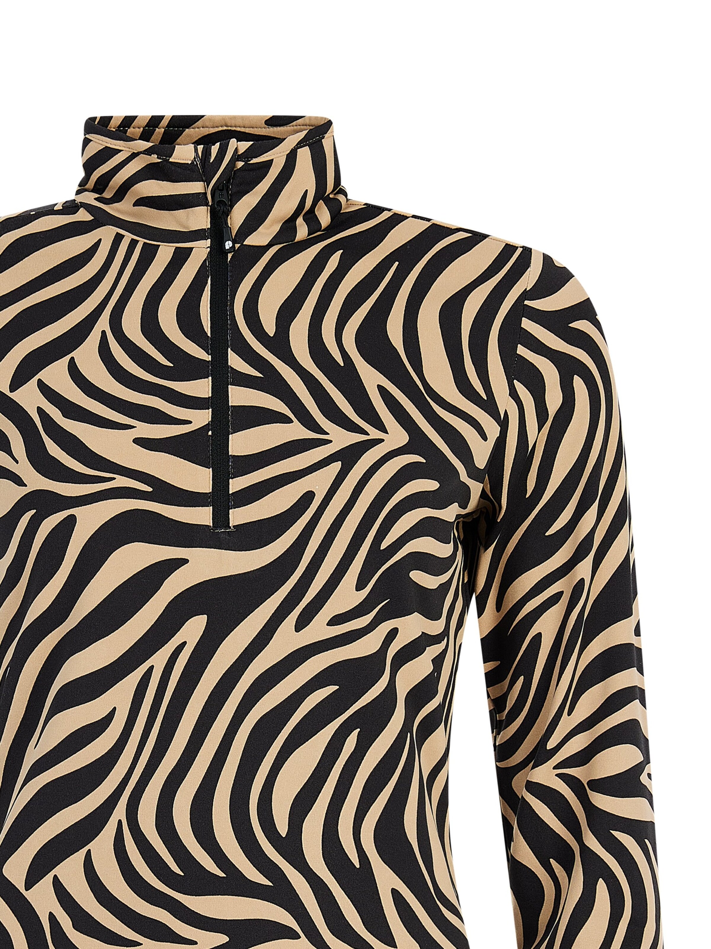 PROTEST Athletic Sweatshirt 'PRTEsher' in Brown