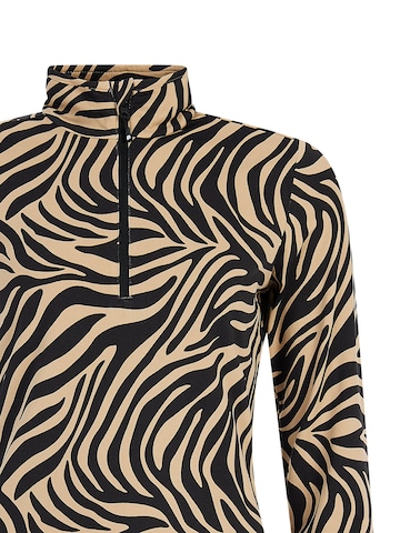 PROTEST Sportsweatshirt 'PRTEsher' in Braun