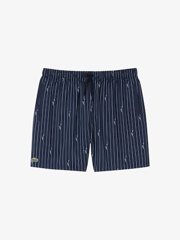 Pantaloncini da bagno di LACOSTE in nero