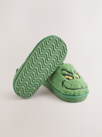 Next Nyitott cipők 'The Grinch' - zöld