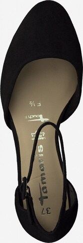 TAMARIS Γόβες slingback σε μαύρο