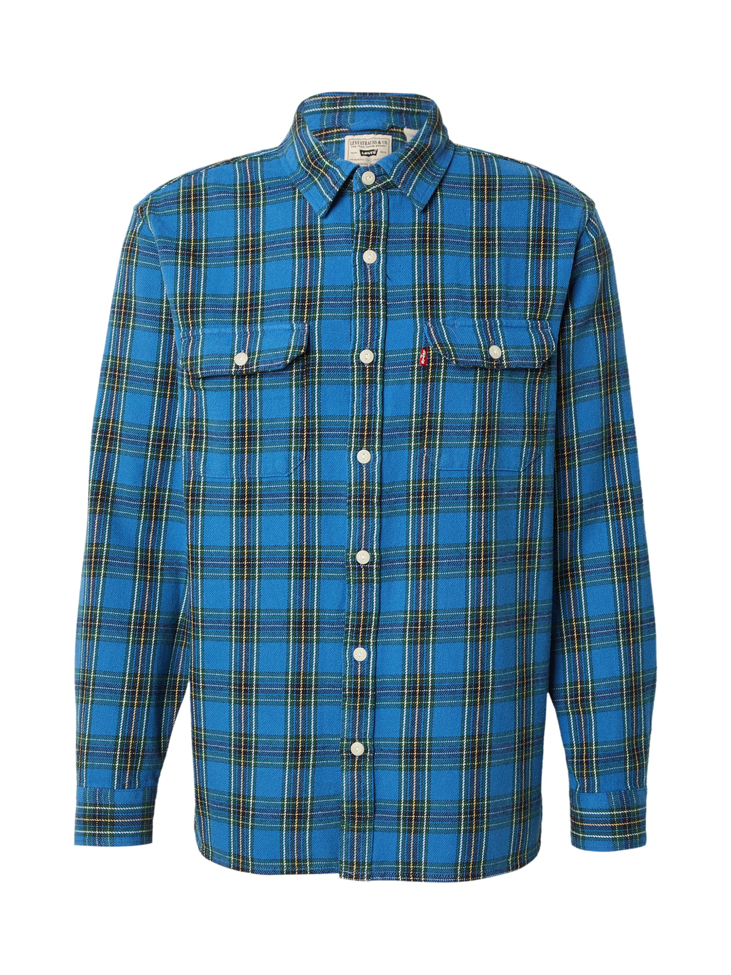 LEVI'S ® Regularny krój Koszula 'JACKSON' w kolorze niebieski: przód