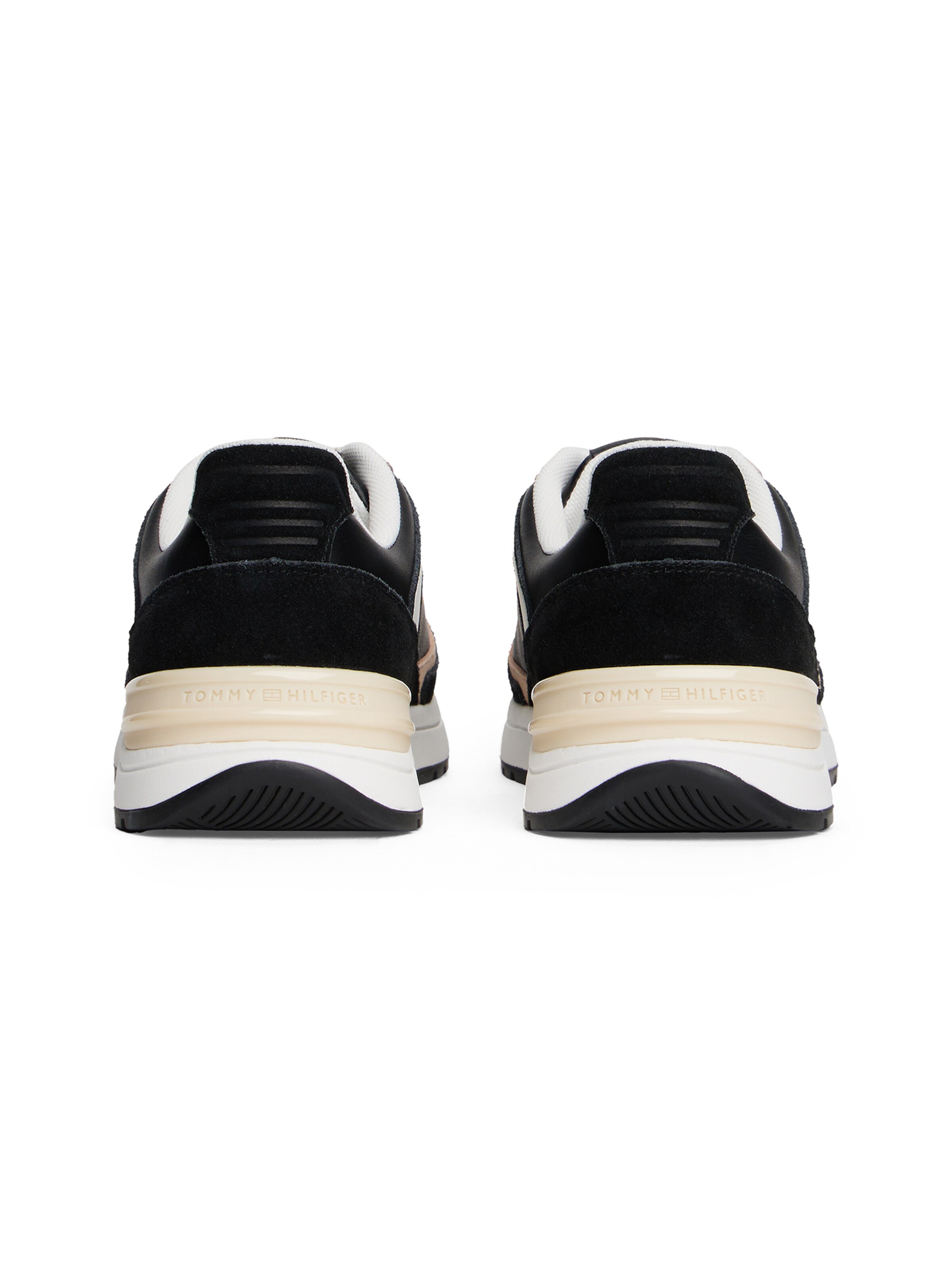 Sneaker bassa di TOMMY HILFIGER in nero