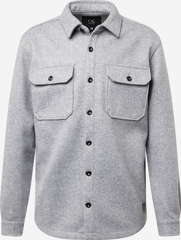 QS Regular Fit Skjorte i grå: forside