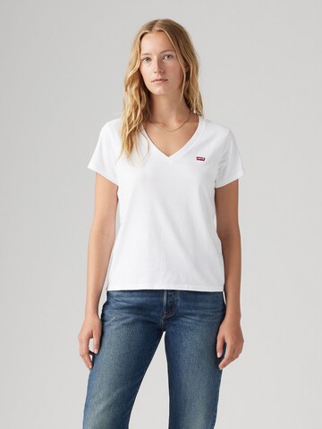 LEVI'S ® Shirt 'Perfect Vneck' in White: front
