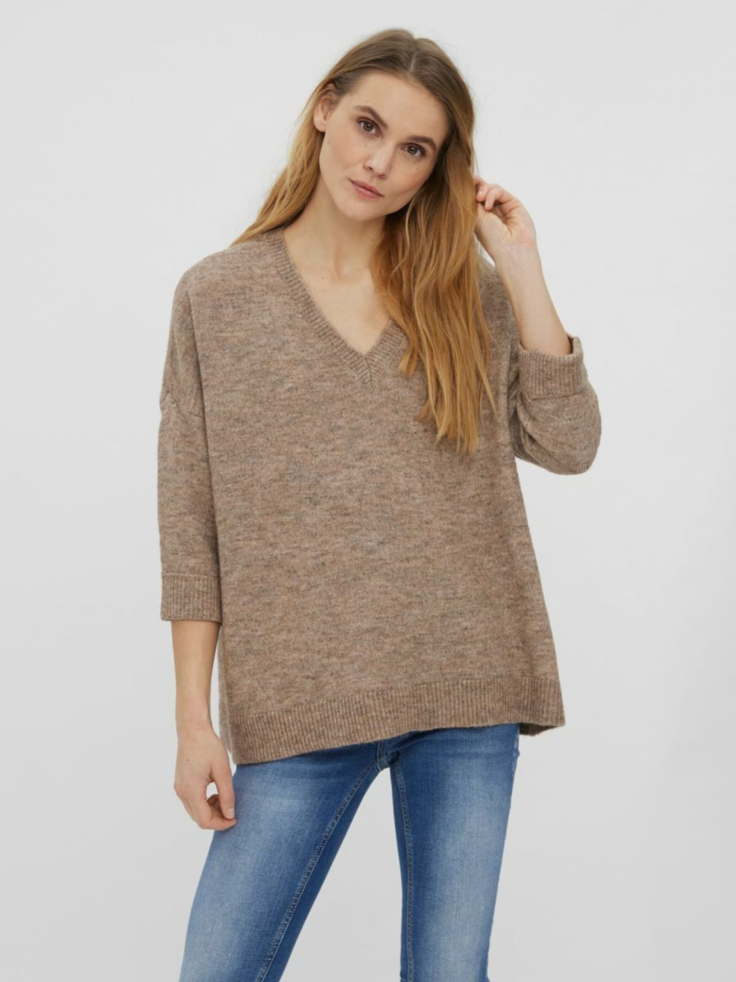 Frauen Pullover & Strick VERO MODA Pullover in Braun - SO43398 Frauen Pullover & Strick VERO MODA Pullover in Braun - SO43398