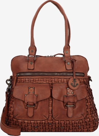 Harbour 2nd Shoulder Bag 'Soft Waving' in Brown: front