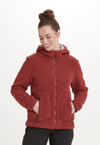 Whistler Functionele fleece jas 'Jordyn' in Bruin: voorkant