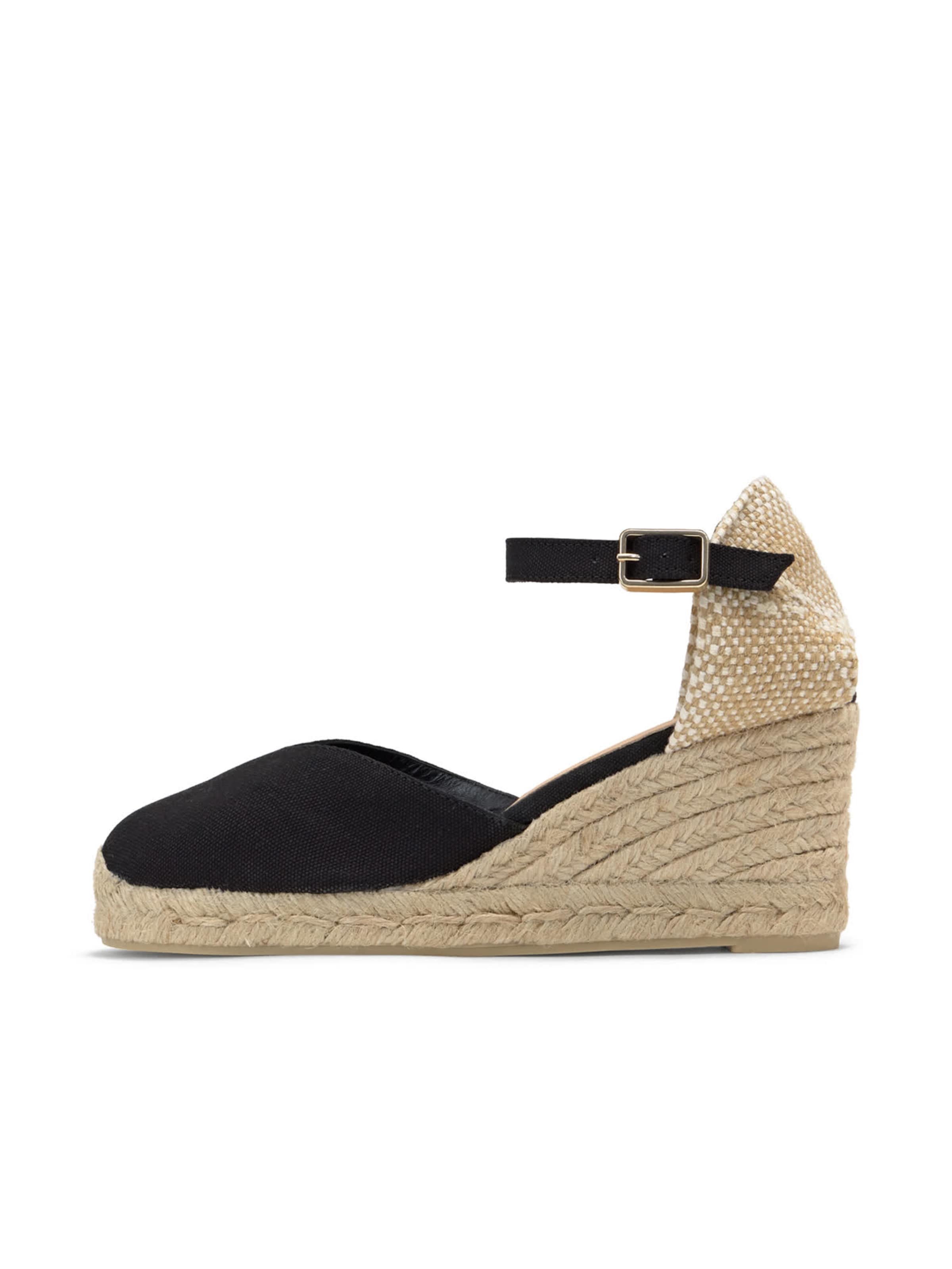 Castañer Espadrill 'CHIARITA' i svart: framsida