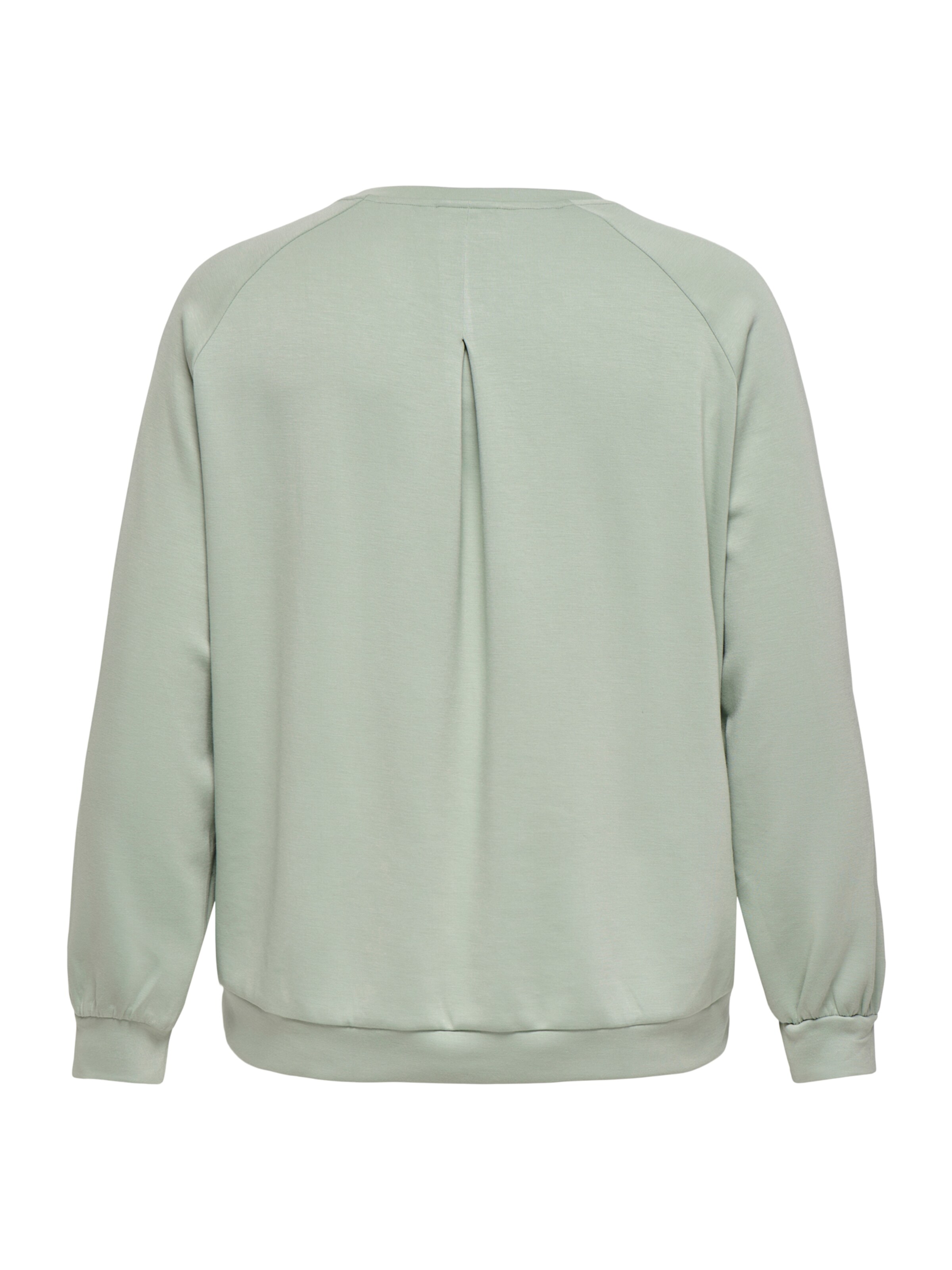 ONLY Carmakoma Sweatshirt 'CARLISE' in Green